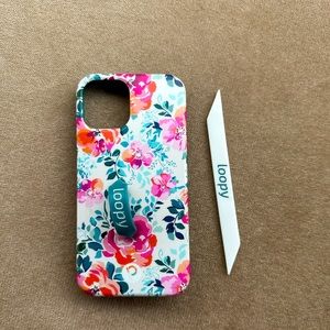 Loopy Case - Gardenia iPhone 12 Pro with extra loop
